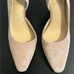 Vince Camuto Faiva Suede Heels 6
